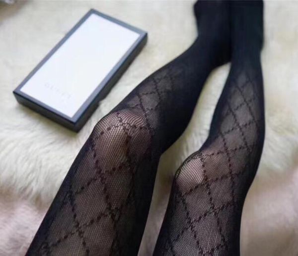 

ladies designer silk stockings fashion socks womens hosiery causal stockings transparent grid stockings female hosiery clearance, Black;white