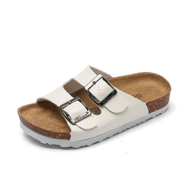 

slipper 2-14 years cork baby boys shoes children beach teens big kids sanda240b, Black;grey