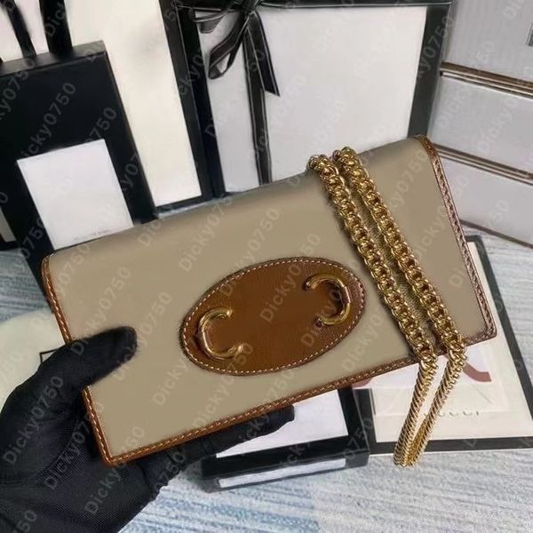 

7a new r women bags luxury handbags 1955 classic fashion woc wealth bag long wallet on chain leather vintage shoulder messenger small fragra