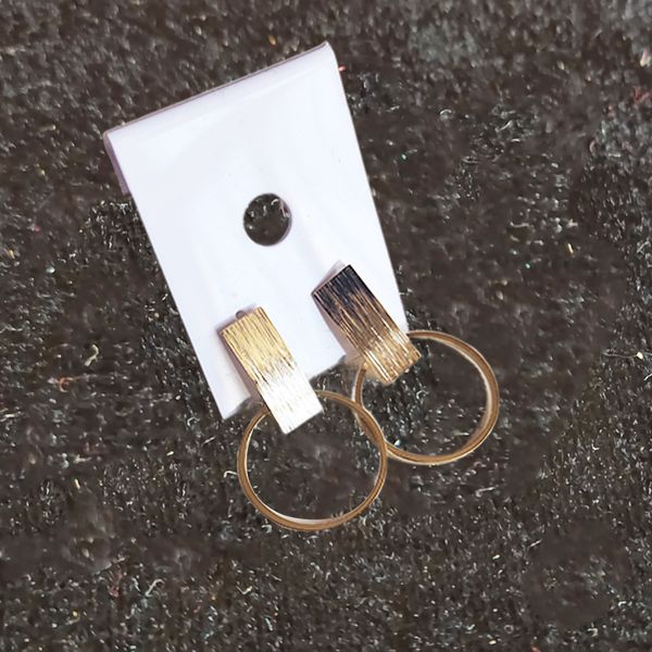 

dangle & chandelier fashion earrings baguette hoop designer earrings, Silver