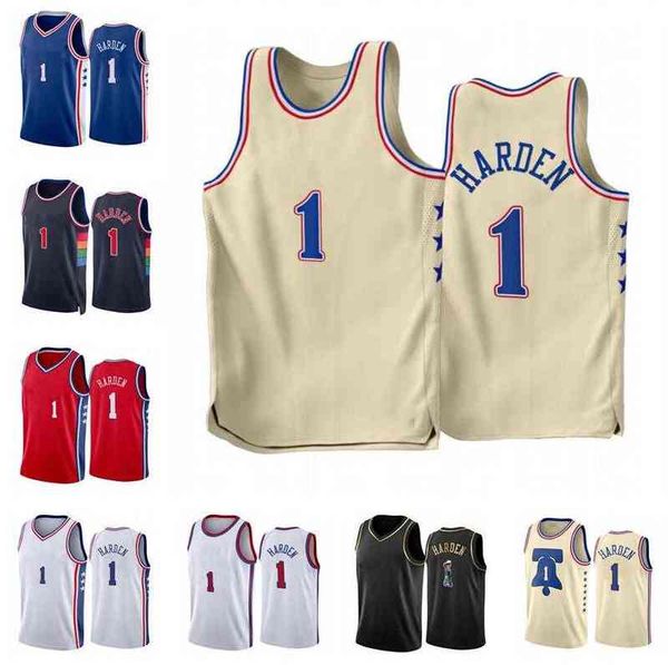 

basketball jersey james harden 2022-23 new season men youth city jerseys in stock, Black