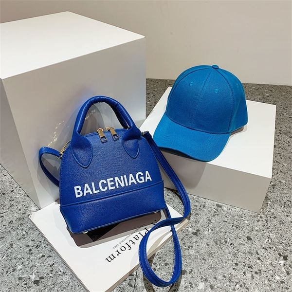 

purses 2022 new solid fashion shell candy color bag simple hat matching women's messenger bag fashion