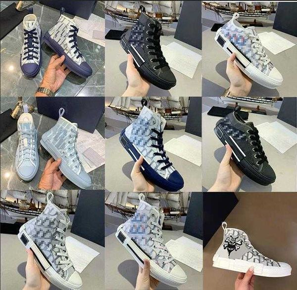 

classic canvas designers casual shoes oblique technology b23 trainers mens womens luxury pairs outdoor platform trainer slides sneakers size, Black