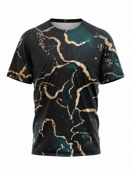 

men graphic print tee l8lv#, White;black