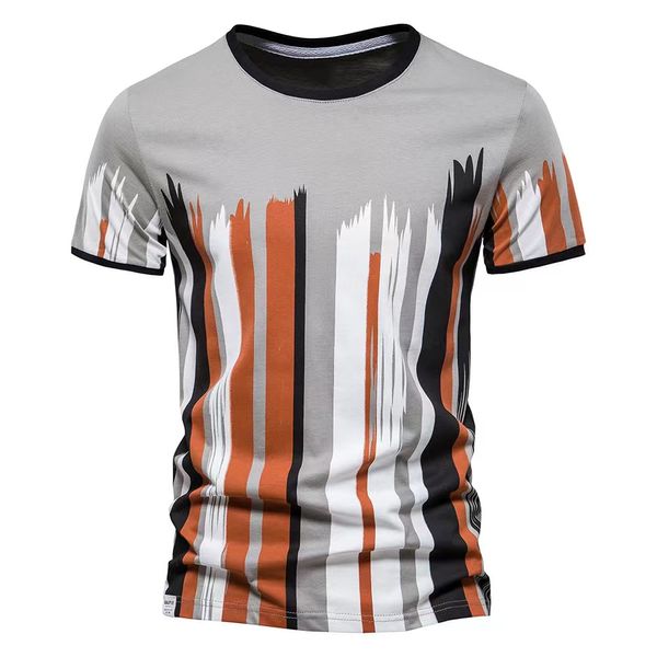 Camiseta Mens Designer Roupas Superior Qualidade Wear Vestuário T-shirt T-shirt Frente e Volta Impressão Men S Roupas Multicolor Opções