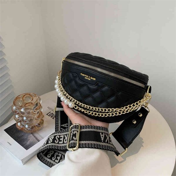 

super low discount net red waist women's one shoulder chain chest bag