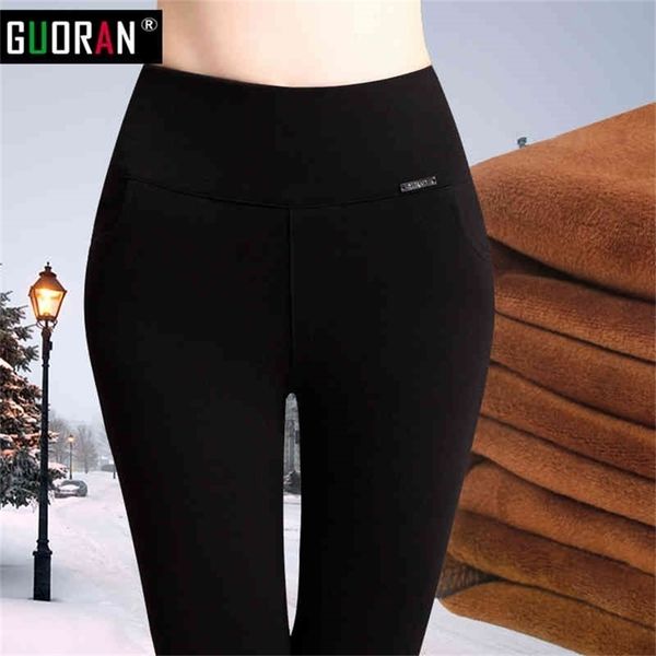 

sale fall winter women office work pants high stretch cotton ladies pencil pants black blue female elastic high waist trousers 210412, Black;white