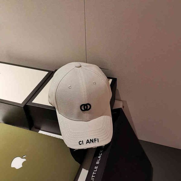 

ball caps c family baseball cap brand net red ins outdoor travel small fragrance embroidered duck tongue cap sunscreen sunshade, Blue;gray