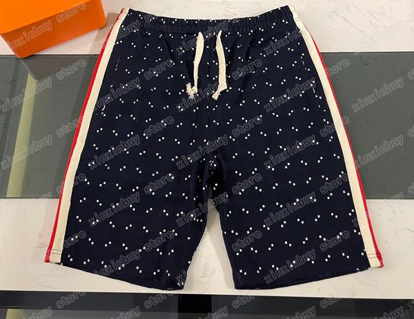 

22ss mens designer shorts pants jacquard letter spring summer men webbing pant casual letter trousers black xinxinbuy xs, White;black