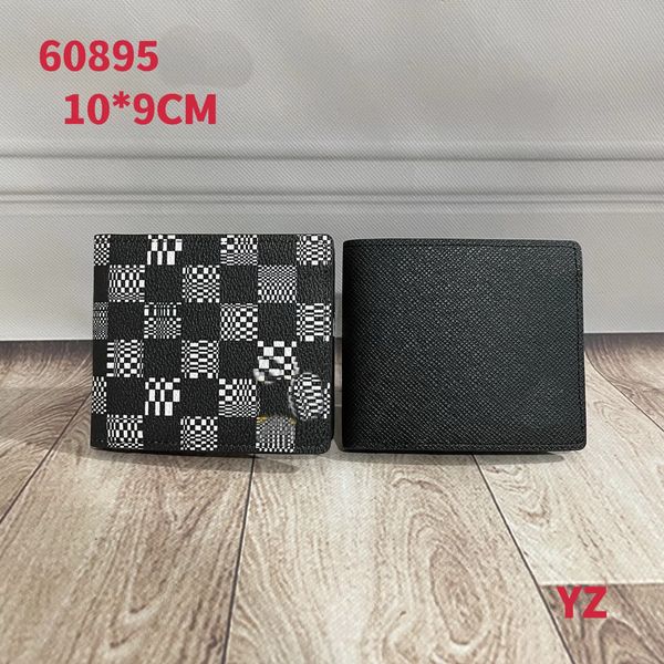 Luxurys designers homens curto carteira de couro preto cobra carteiras mulheres estilo longo bolsa de luxo titulares de cartão mk001203h