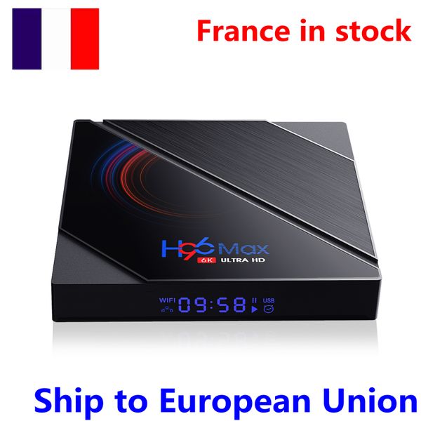 

ship from france h96 max h616 smart tv box android 10.0 netflix youtube hd 6k google pk t95 x96 max plus