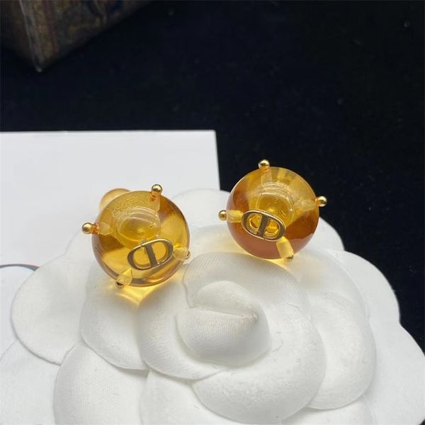

20% off 2022 jewelry new letter women's front and back size pearls high version silver needle fashion earrings, Golden