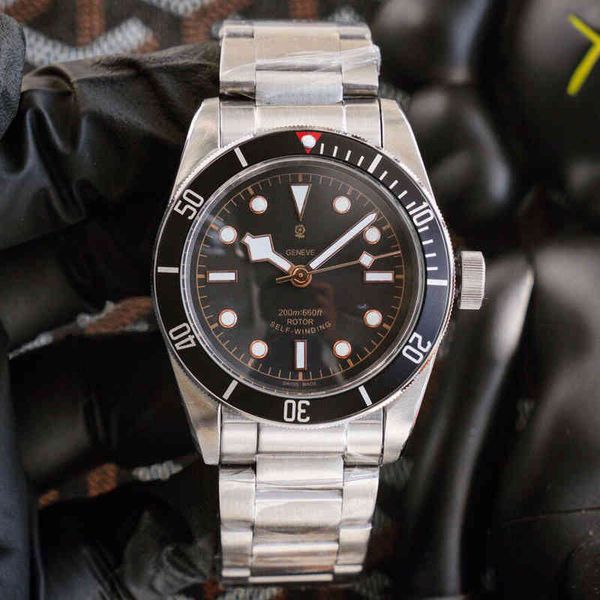 Tudor para mecânica ZF Factory Mens Relógios de luxo assistir BKO DIBIWAN CINTOLA DE AÇO VERSÁTIL MECÂNICO RETRO MACHA REPLICA