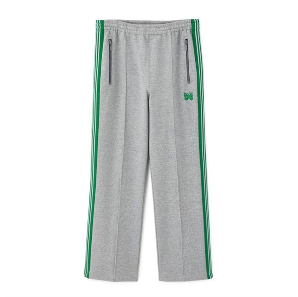 

grey pants men women 1 green striped embroidery track pants trousers, Black;brown