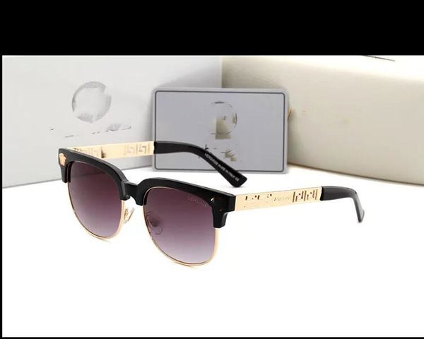 

fashion designer sunglasses luxury classic men women polarized eyewear uv400 big square frame sun glasses 166, White;black