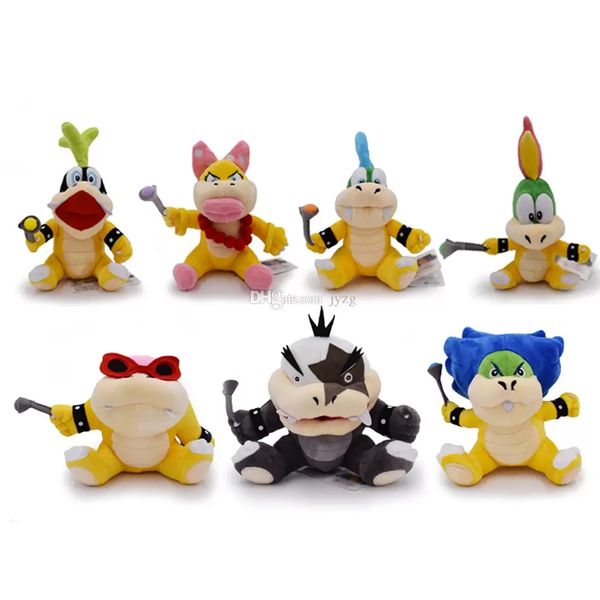 Koopa Koopaling Peluche Bambole Bowser Wendy LARRY IGGY Ludwig Roy Morton Lemmy O.Koopa Kid lol