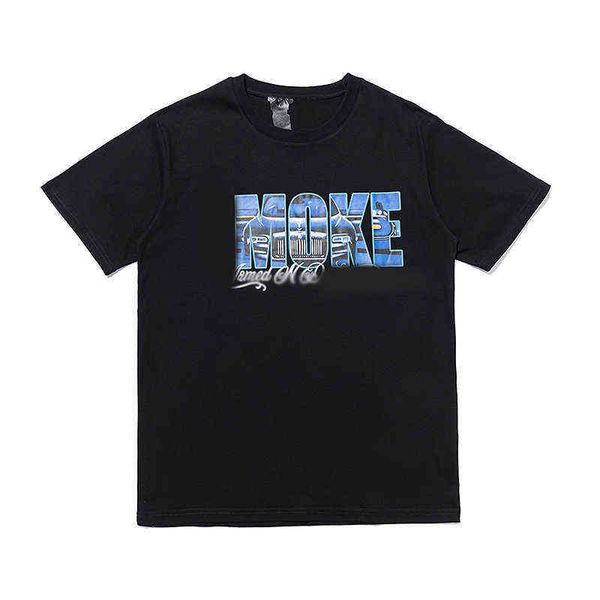 

big designer large reflective v friends men women t shirts casual smoke angel loose lovers luxury short sleeve vlones tshirt l4, White;black