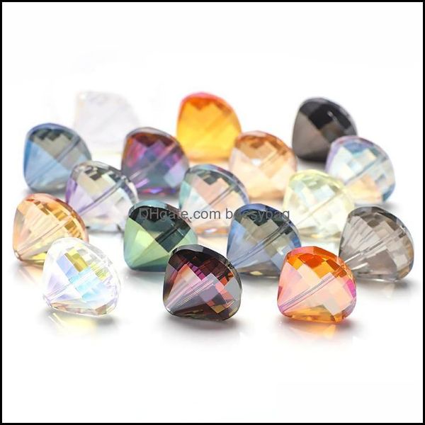 

other loose beads jewelry faceted lampwork glass for making bk 20mm pressed scallop crystal bracelets diy crafts dhhju