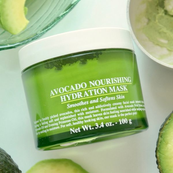 

avocado mask 100g rich and moisturizing hydration lock water repair the skin barrier smear mask