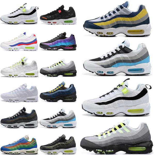 

95 men running shoes 95s triple black worldwide bordeaux neon throwback future running club panache mens womens trainers sports sneakers run