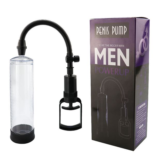 Manual Penis Aumentar a bomba de vácuo Extender Treinador Man Sexy Brinquedos Aumagres Adulto Y Shop