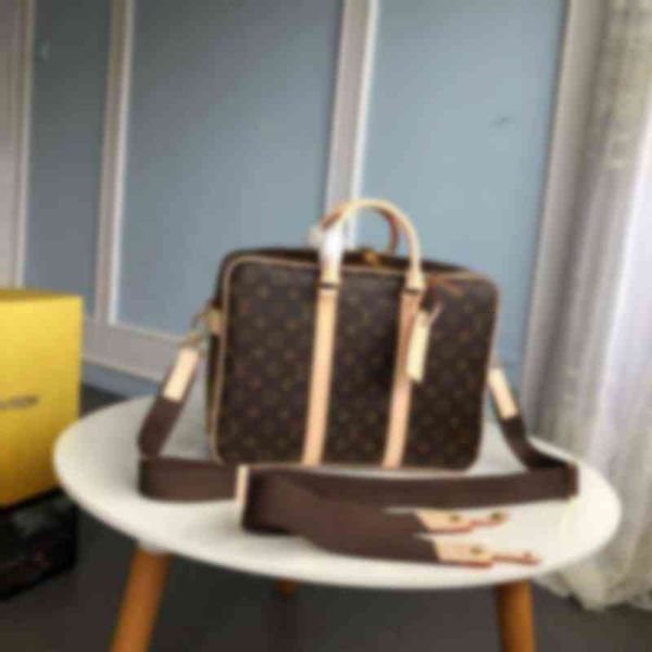 

m43423 icare vintage briefcase men briefcases real leather totes shoulder bags backpacks pouches wallets purse