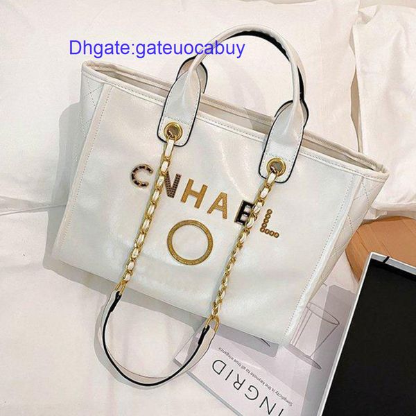 

women's fashion luxury handbags beach bags brand ch metal badge tote bag designer small mini evening handbag female capacity large leat, Black;red