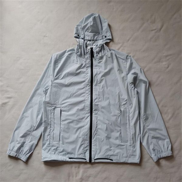 

hooded jacket fashional autumn winter mens jackets light fashion designer sweater blue black orange sky blue 4 colors s-3xl #43831238h, Black;brown