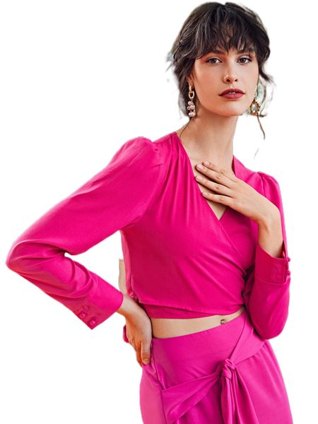 

x lital ofir wrap tie side blouse j6mp#, White