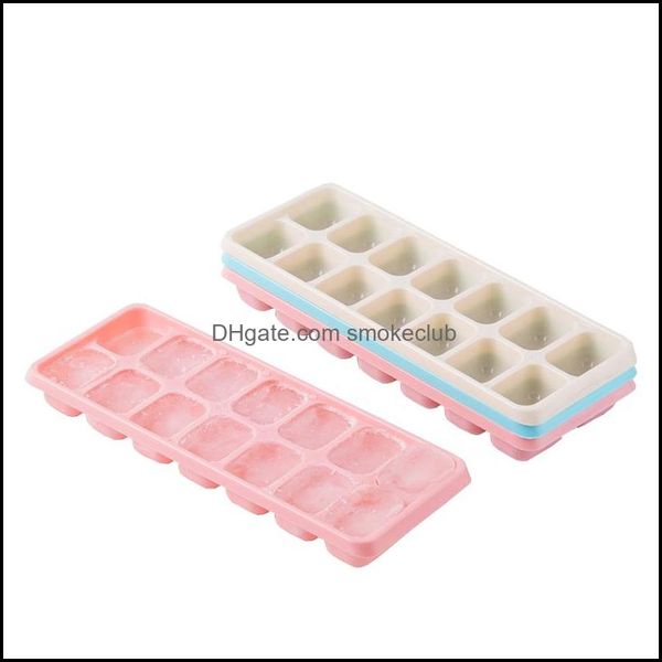 Thermocoolers Frozen Mold Kitchen Tool Sile Cube Tray Square Box Ice Maker Chocolate Molds Drop Delivery 2021 Storage Organization Houseke