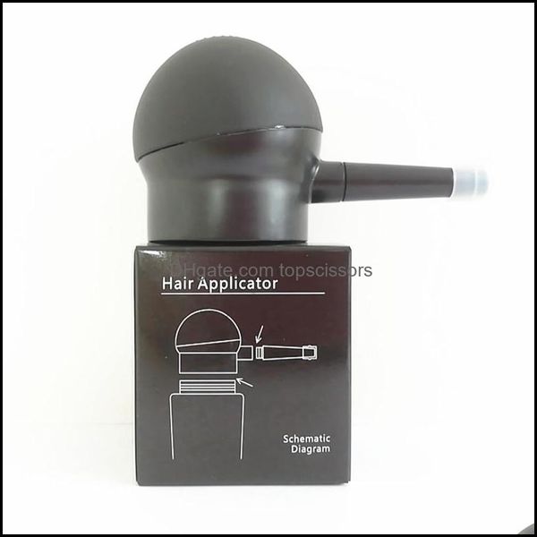 Prodotti per la caduta dei capelli Strumenti per lo styling per la cura Applicazione spray nero Materiale per addominali Aiuta la fibra facilmente Vendita diretta in fabbrica Accessori Drop Delivery 20