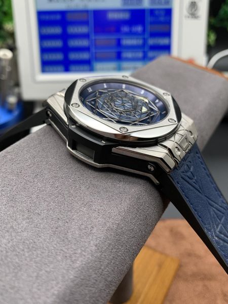 

men's automatic mechanical watch zp factory v3 version 45mm water resistant sapphire dial designer automatic watches, Slivery;brown