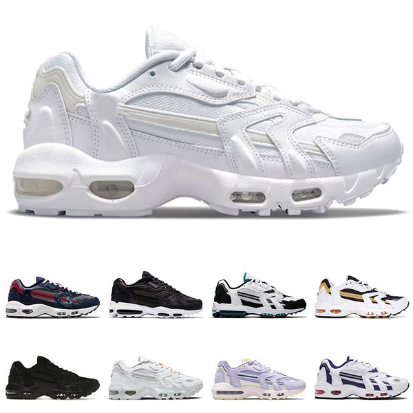 

96 shoe fashion women mens running shoes 96s triple white black magic ember blackened blue midnight navy bred mystic teal sneakers sports tr
