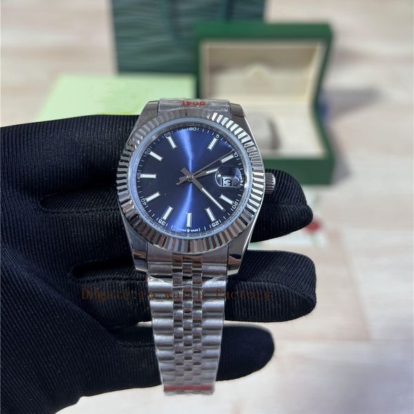 

men watch dj factory stainless steel sapphire waterproof disc41mm noctilucent triangular pit outer ring 3235 machinery automatic movement wa, Slivery;golden