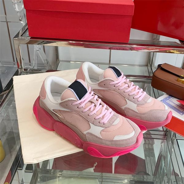 

early spring lovers sports shoes boots classic beautiful stitching color matching low casual shoes with box size 35-45, Black