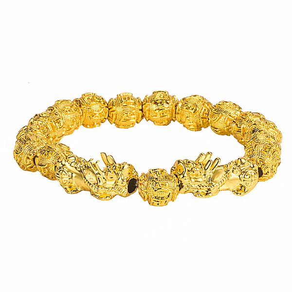 Bracelets de miçangas de ouro de areia para mulheres acessórios de jóias de luxo Moda Vietnã de mãos