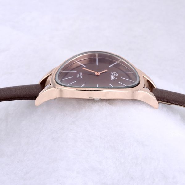

women wristwatch new design fashion quartz casual hight quality leather watch brief female ladies round dial watches, Slivery;golden