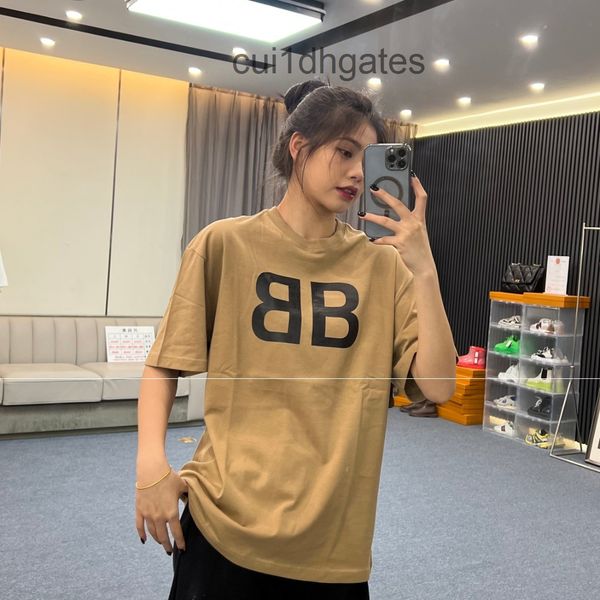 

2022 designer bb t shirt and shirts zhou dada's extravagant clothes[chestnut light luxury]high order home bubb, White;black