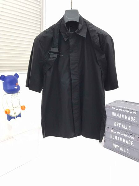 

men's t-shirts round neck embroidered and printed polar style summer wear with street pure cotton 23r, White;black