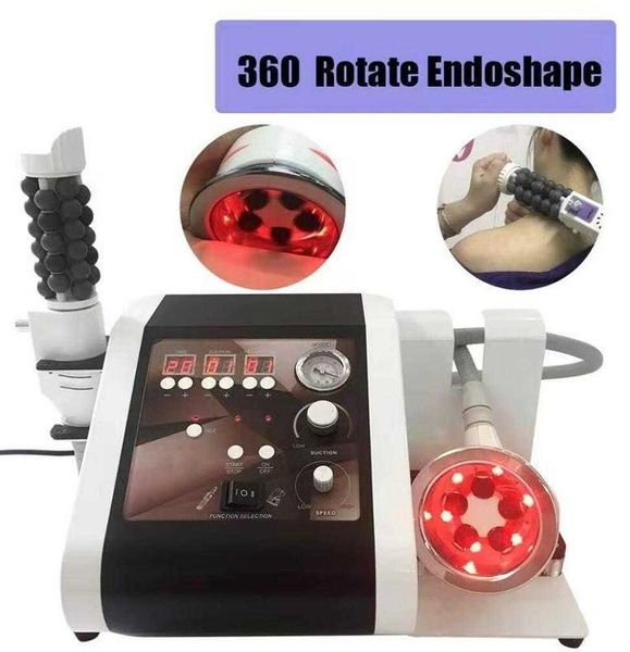 

new arrival 5d roller shape 360 rotating electronic vacuum massage therapy cavitation device far infrared weight loss body shaping belly fat