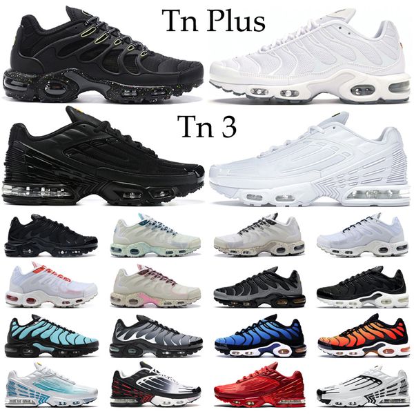 

og tn plus running shoes men women tn 3 terrascape triple black white atlanta hyper blue aqua silver wolf grey zebra mens trainers outdoor
