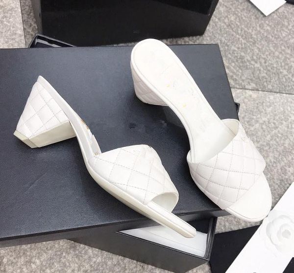 

women designer slippers summer luxury Leather slides Black Fluo Green White Cool Grey Beige Blue Pink Yellow Rubber Ladies sandals Paris sandals 34-41, Watermelon