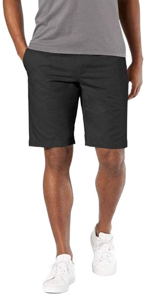 

men's perfect classic fit shorts standard and big & tall d9hk#, White;black
