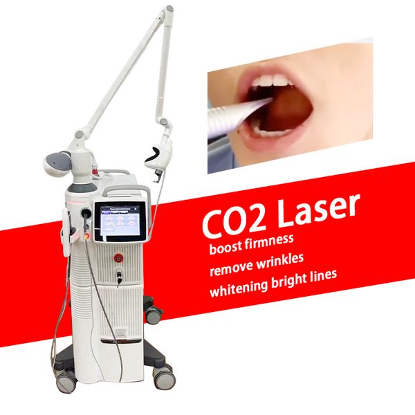 Uso domiciliar a laser fracionário de CO2 melhorar a qualidade da pele Contour de face