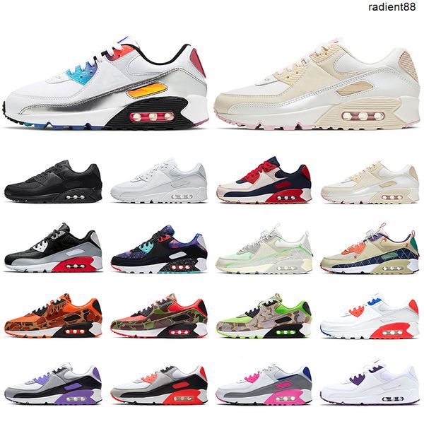

brand shoes 90 running mens trainers triple black white have a good game infrared 90s surface breathable men women sneakers sports runners