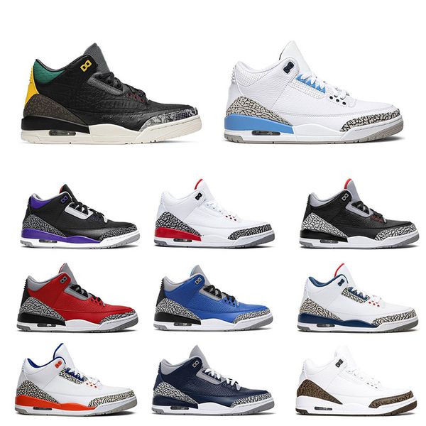 

shoes unc varsity royal unite true blue animal instinct court purple 3s 7-13