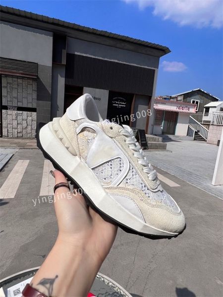 

mens womens paris casual shoes clear sole trainers dad shoe sneaker oversized white black runners size35-45