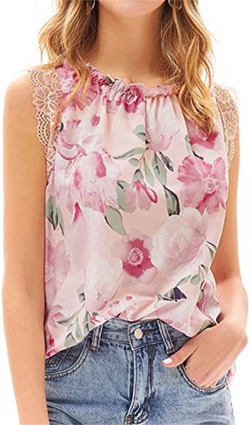 

& tees women's work chiffon shirt casual vest long sleeve shirt lace loose, White