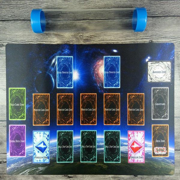 

yugioh master rule 4 link zone 1p custom playmat tcg mat tube send receive bag 262z