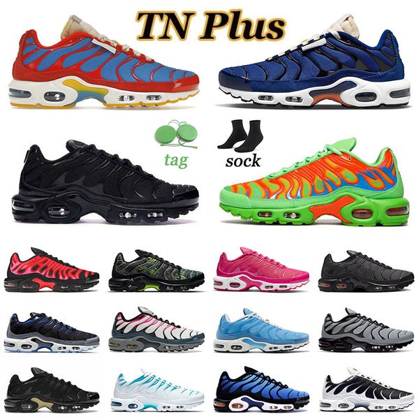 

designer tn plus running shoes for men women tns sneakers pink teal volt university blue sports running club oreo bred terrascape trainers b